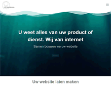 Tablet Screenshot of hgwebdesign.nl